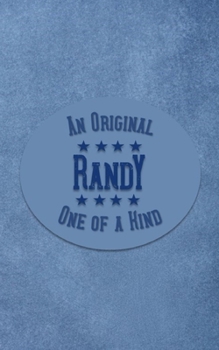 Paperback Randy: Personalized Writing Journal for Men Book