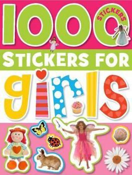 Paperback 1000 Stickers for Girls Book