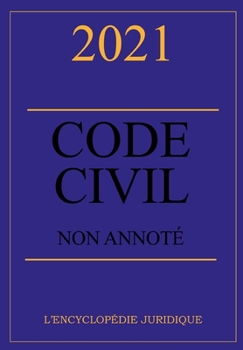 Paperback CODE CIVIL 2021 - non annot? [French] Book