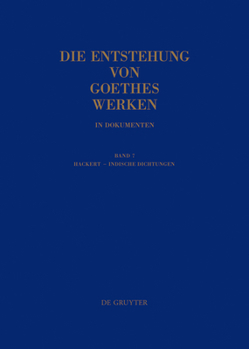 Hardcover Hackert - Indische Dichtungen [German] Book