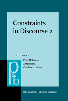 Hardcover Constraints in Discourse 2 Book