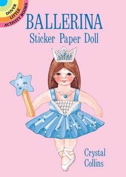 Paperback Ballerina Sticker Paper Doll [With Clothes] Book