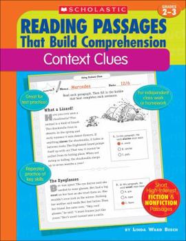 Paperback Reading Passages That Build Comprehension: Context Clues Grades 2-3 Book