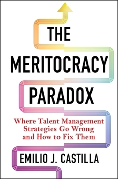 Hardcover The Meritocracy Paradox: Where Talent Management Strategies Go Wrong and How to Fix Them Book