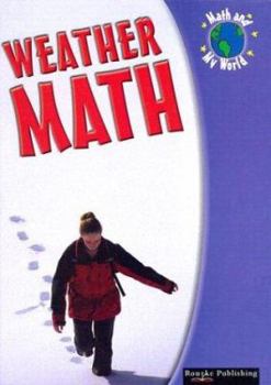 Library Binding Weather Math Book