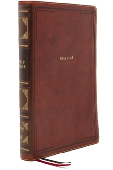 Imitation Leather Nkjv, Thinline Reference Bible, Leathersoft, Brown, Red Letter Edition, Comfort Print: Holy Bible, New King James Version Book