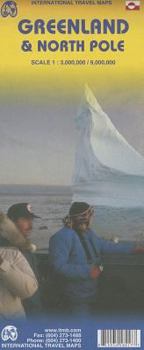 Greenland & North Pole Region: 1:3,000,000/1:9,000,000