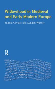 Hardcover Widowhood in Medieval and Early Modern Europe Book