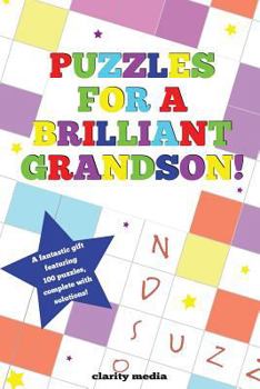 Paperback Puzzles For A Brilliant Grandson Book