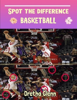 Paperback Spot the difference Basketball: Picture puzzles for adults Can You Really Find All the Differences? Book