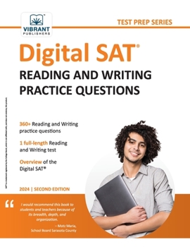 Paperback Digital SAT Reading and Writing Practice Questions Book
