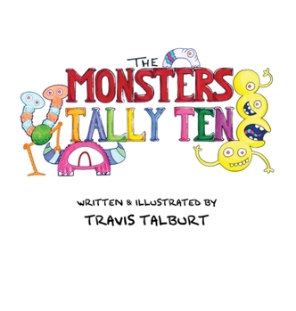 Hardcover The Monsters Tally Ten Book
