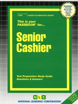 Spiral-bound Senior Cashier: Passbooks Study Guide Book
