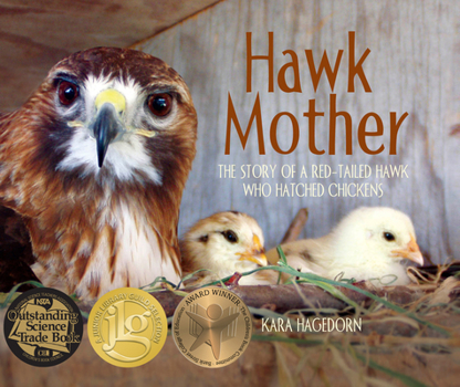 Hardcover Hawk Mother: The Story of a Red-Tailed Hawk Who Hatched Chickens Book