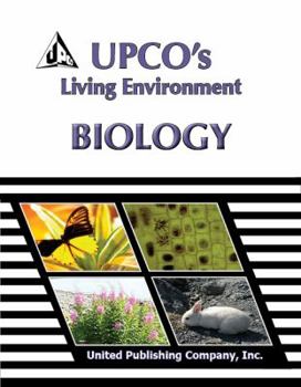 Paperback Upco's Living Environment Review Biology Book