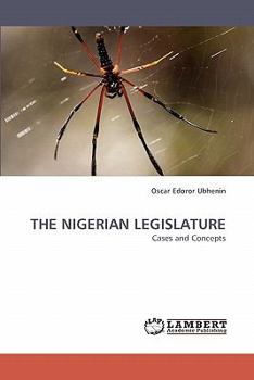 Paperback The Nigerian Legislature Book