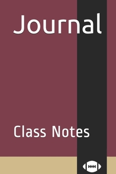 Paperback Journal: Class Notes Book
