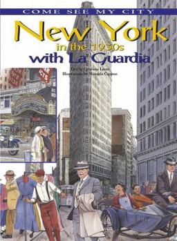 Library Binding New York in the 1930s with La Guardia Book