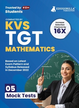 Paperback KVS TGT Mathematics Exam Prep Book 2023 (Subject Specific): Trained Graduate Teacher (English Edition) - 5 Mock Tests (Solved) with Free Access to Onl Book