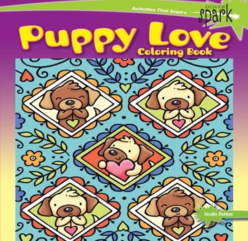 Paperback Spark Puppy Love Coloring Book