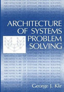 Paperback Architecture of Systems Problem Solving Book