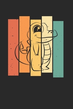 Krokodil Alligator Notizbuch: Krokodil Alligator Notizbuch f�r Liebhaber / Notizheft / Notizblock A5 (6x9in) Dotted Notebook / Punkteraster / 120 gepunktete Seiten
