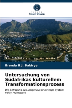 Paperback Untersuchung von Südafrikas kulturellem Transformationsprozess [German] Book