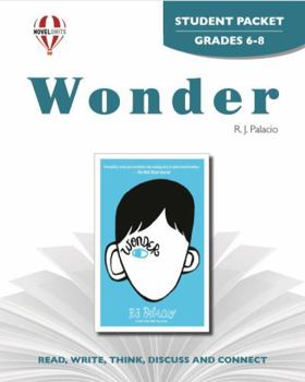 Paperback Wonder - Student Packet by Novel Units Book