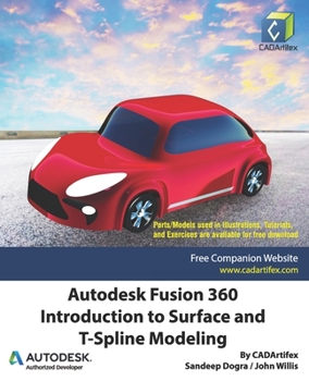 Paperback Autodesk Fusion 360: Introduction to Surface and T-Spline Modeling Book