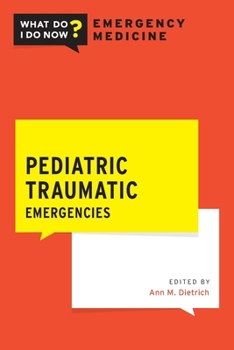 Paperback Pediatric Traumatic Emergencies Book