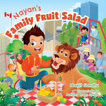 Paperback Nayan's Family Fruit Salad Book