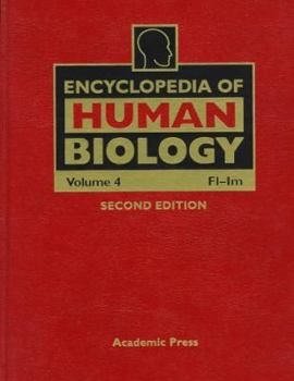 Hardcover Encyclopedia of Human Biology, Volume 4 Book