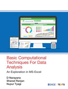 Paperback Basic Computational Techniques for Data Analysis : An Exploration in MS-Excel Book