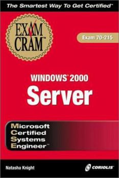 Paperback MCSE Windows 2000 Server Exam Cram Book