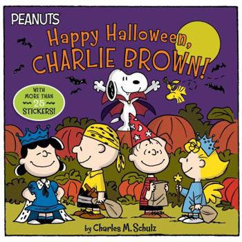 Paperback Happy Halloween, Charlie Brown! [With Stickers] Book