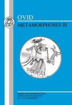 Paperback Ovid: Metamorphoses III Book