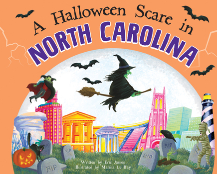 Hardcover A Halloween Scare in North Carolina Book