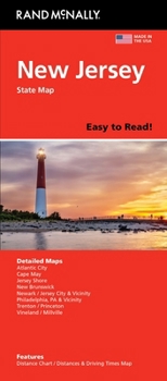 Loose Leaf Rand McNally Easy to Read: New Jersey State Map Book