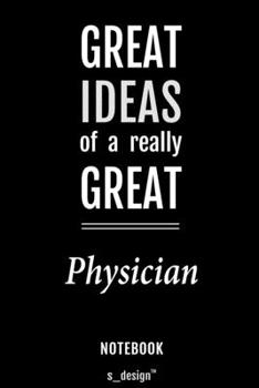 Notebook for Physicians / Physician: awesome handy Note Book [120 blank lined ruled pages]