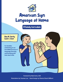 Paperback American Sign Language at Home: A Family Curriculum Book