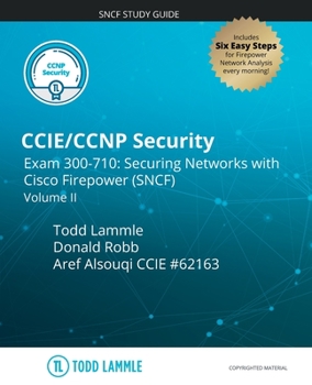 Paperback CCIE/CCNP Security Exam 300-710: Securing Networks with Cisco Firepower (SNCF): Volume II Book