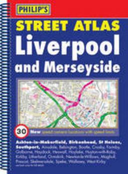 Paperback Philip's Street Atlas Liverpool and Merseyside (Philip's Street Atlases) Book