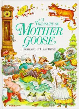 Hardcover A Treasury of Mother Goose Book
