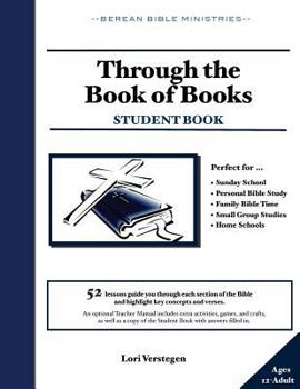 Paperback Through the Book of Books: Student Book