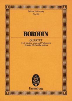 Paperback Borodin: Quartet: For 2 Violins, Viola and Violoncello Book