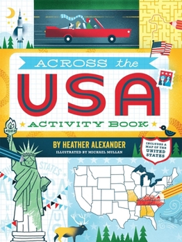 Paperback Across the USA Activity Book