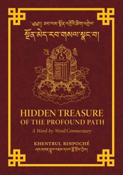 Paperback Hidden Treasure of the Profound Path: A Word-by-Word Commentary on the Kalachakra Preliminary Practices Book