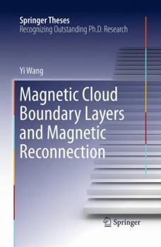 Paperback Magnetic Cloud Boundary Layers and Magnetic Reconnection Book