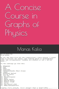 Paperback A Concise Course in Graphs of Physics Book