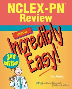 Paperback NCLEX-PN Review Made Incredibly Easy! Book